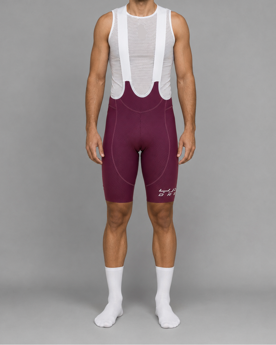 Magenta Pink Bib Short